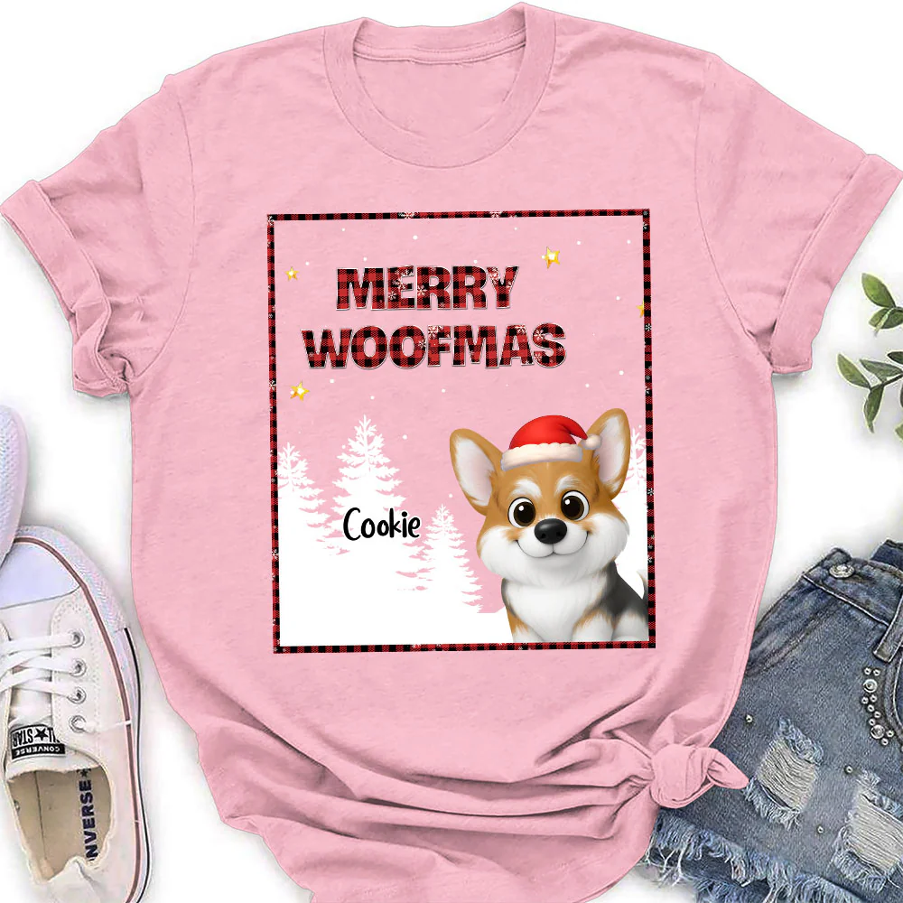 Wonderful Time With Dog - Personalized Custom Women's T-Shirt - Image 2