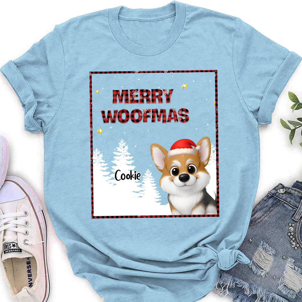 Wonderful Time With Dog - Personalized Custom Women's T-Shirt - Image 3