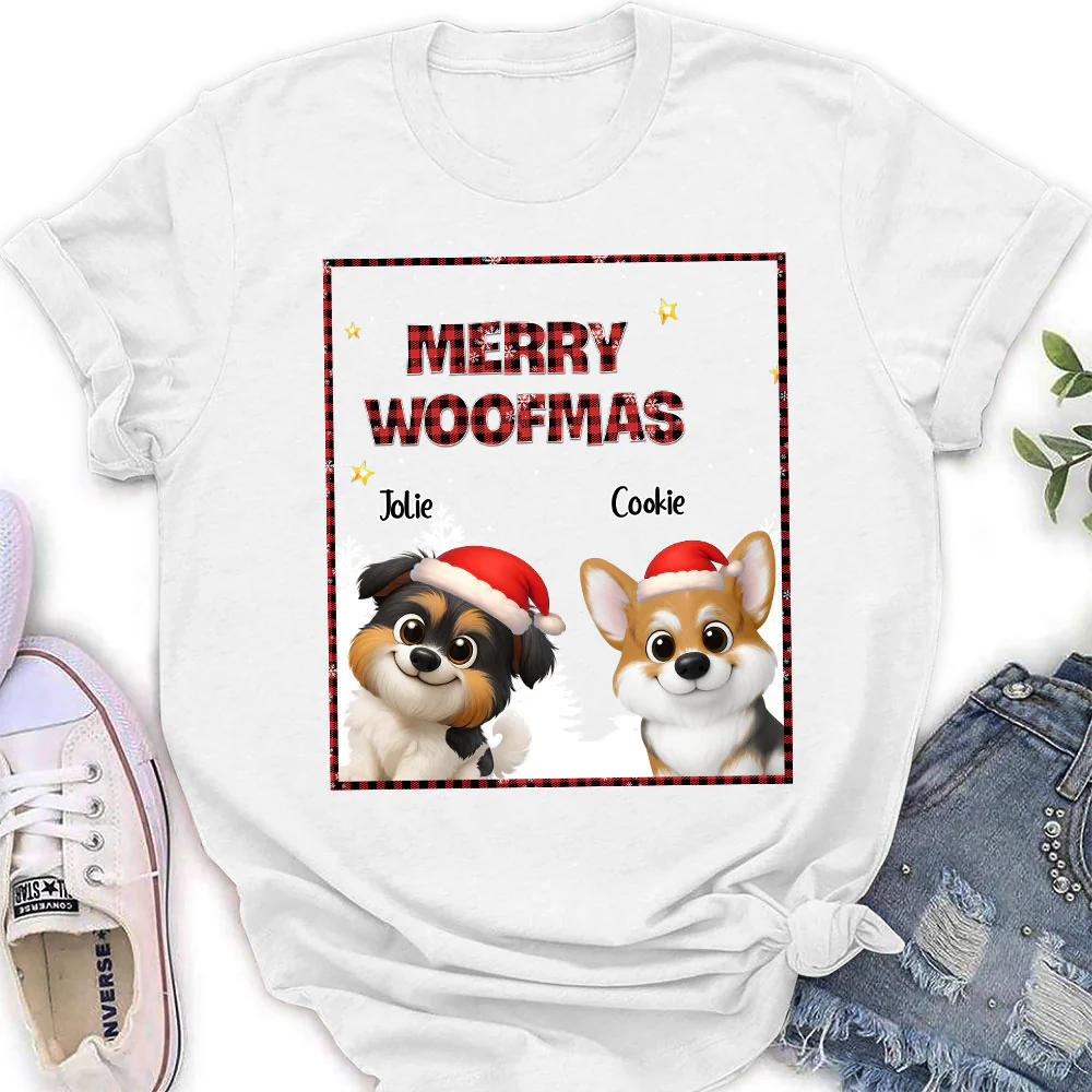 Wonderful Time With Dog - Personalized Custom Women's T-Shirt - Image 5