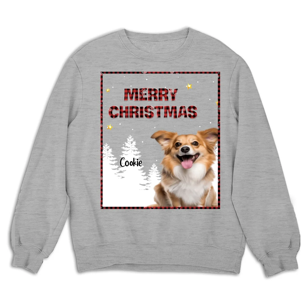 Wonderful Time With Dog Photo - Personalized Custom Sweatshirt - Image 3