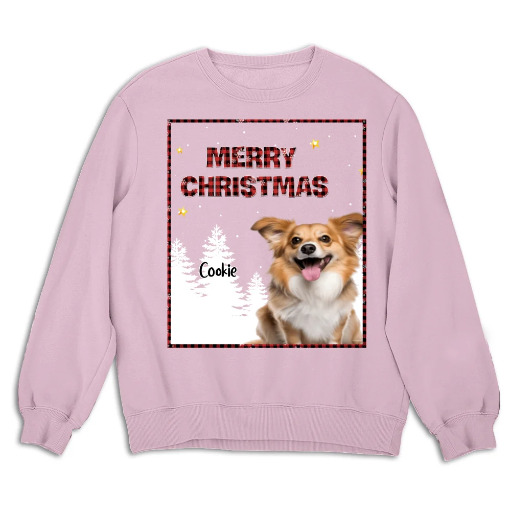 Wonderful Time With Dog Photo - Personalized Custom Sweatshirt - Image 4