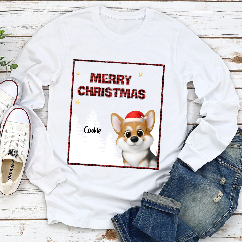 Wonderful Time With Pet - Personalized Custom Long Sleeve T-Shirt - Image 2