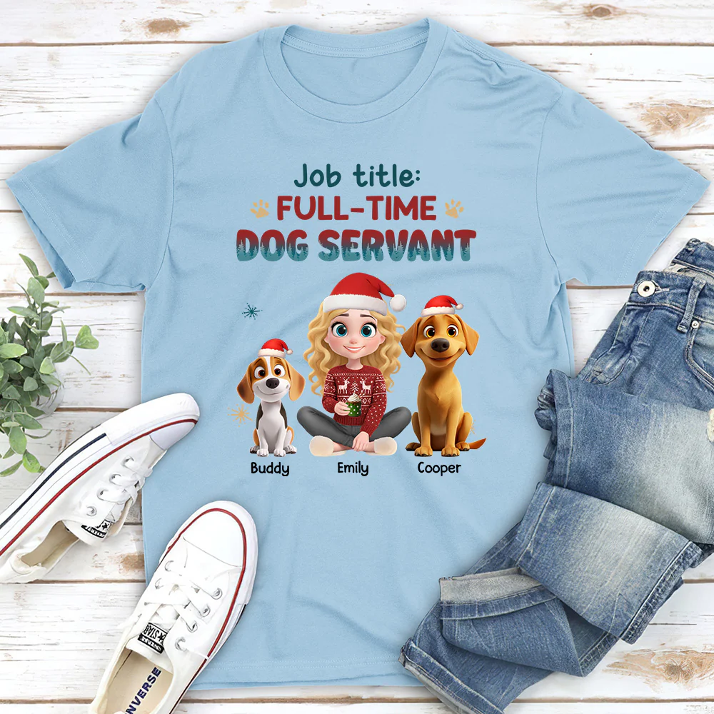 Wonderland Christmas - Personalized Custom Unisex T-shirt - Image 3