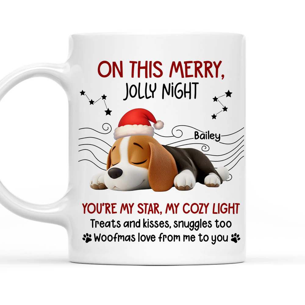 Woofmas Love From Me - Personalized Custom Coffee Mug