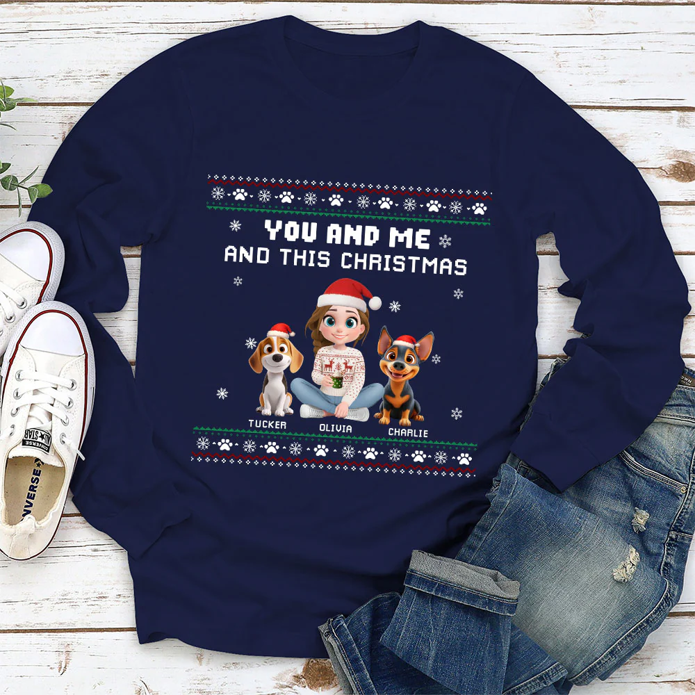 Would Call This Us - Personalized Custom Long Sleeve T-Shirt - Image 2