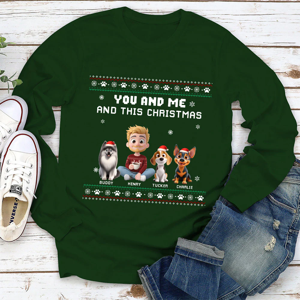 Would Call This Us - Personalized Custom Long Sleeve T-Shirt - Image 3