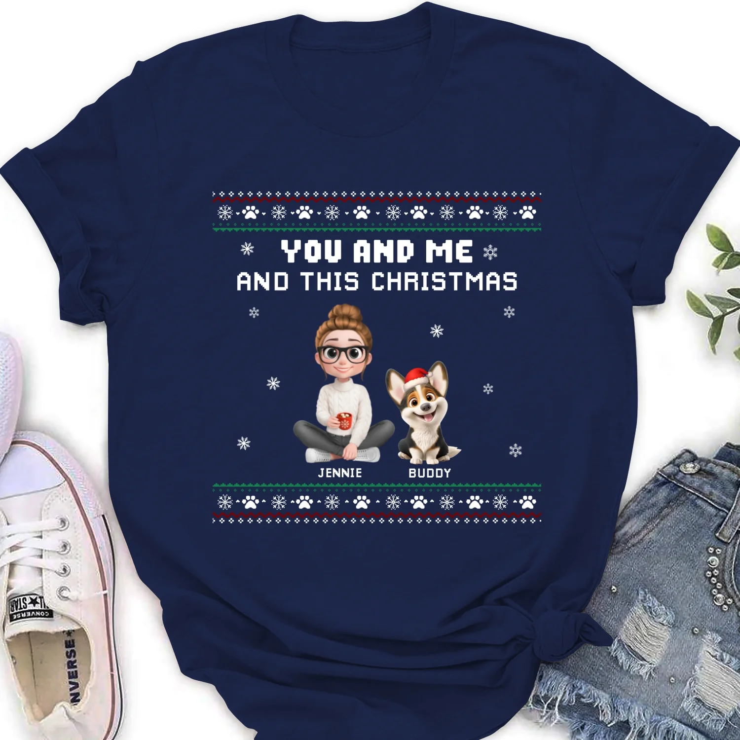 Would Call This Us - Personalized Custom Women's T-Shirt - Image 7