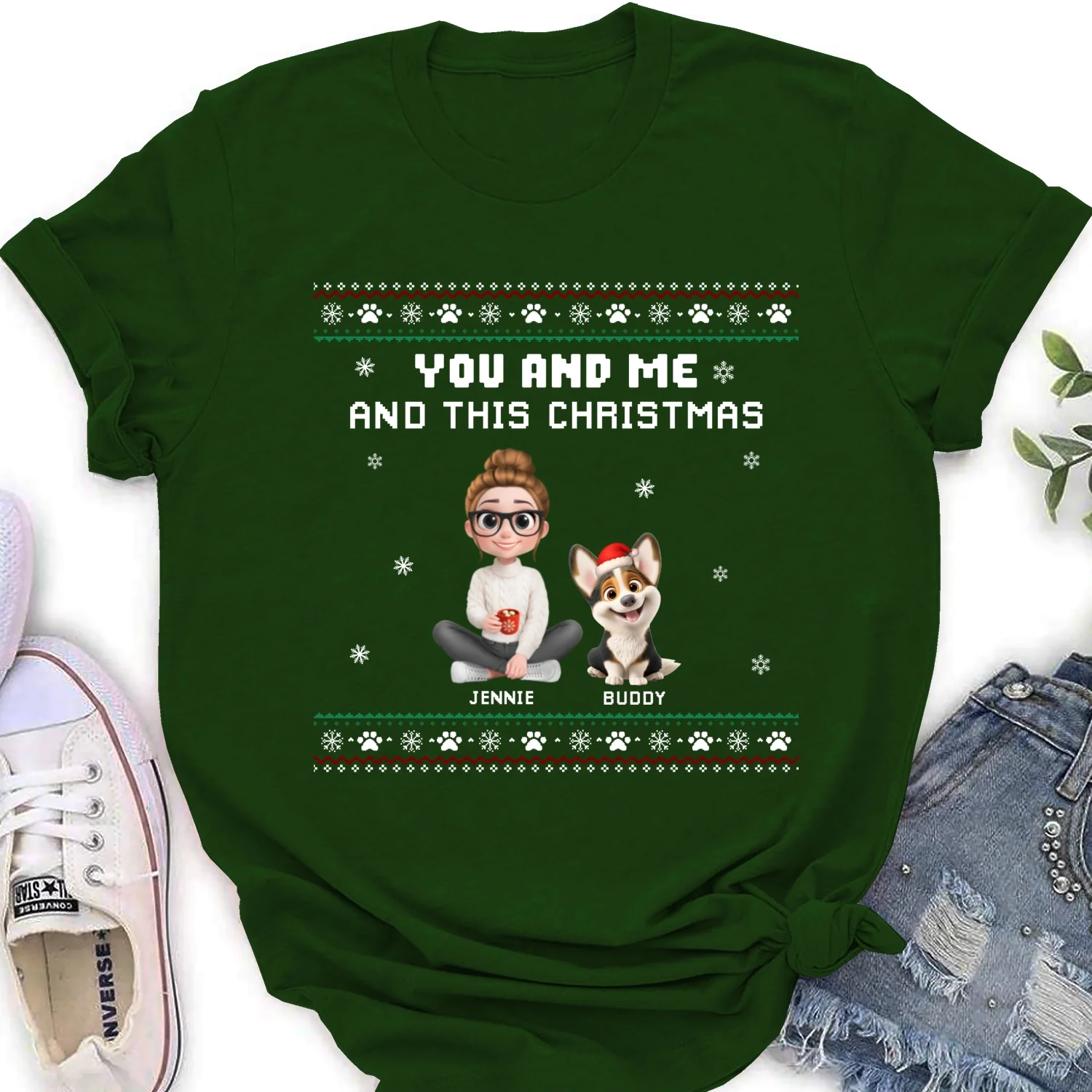 Would Call This Us - Personalized Custom Women's T-Shirt - Image 8