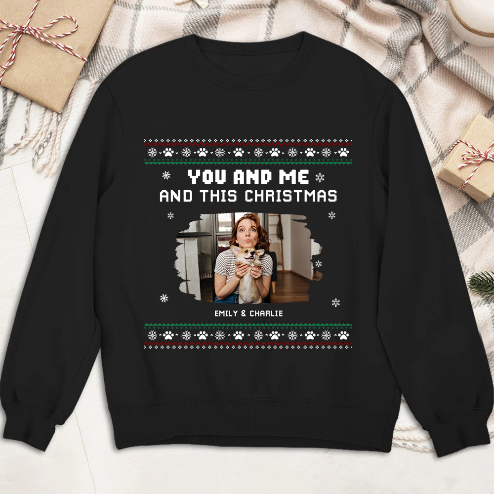 Would Call This Us Photo - Personalized Custom Sweatshirt - Image 2