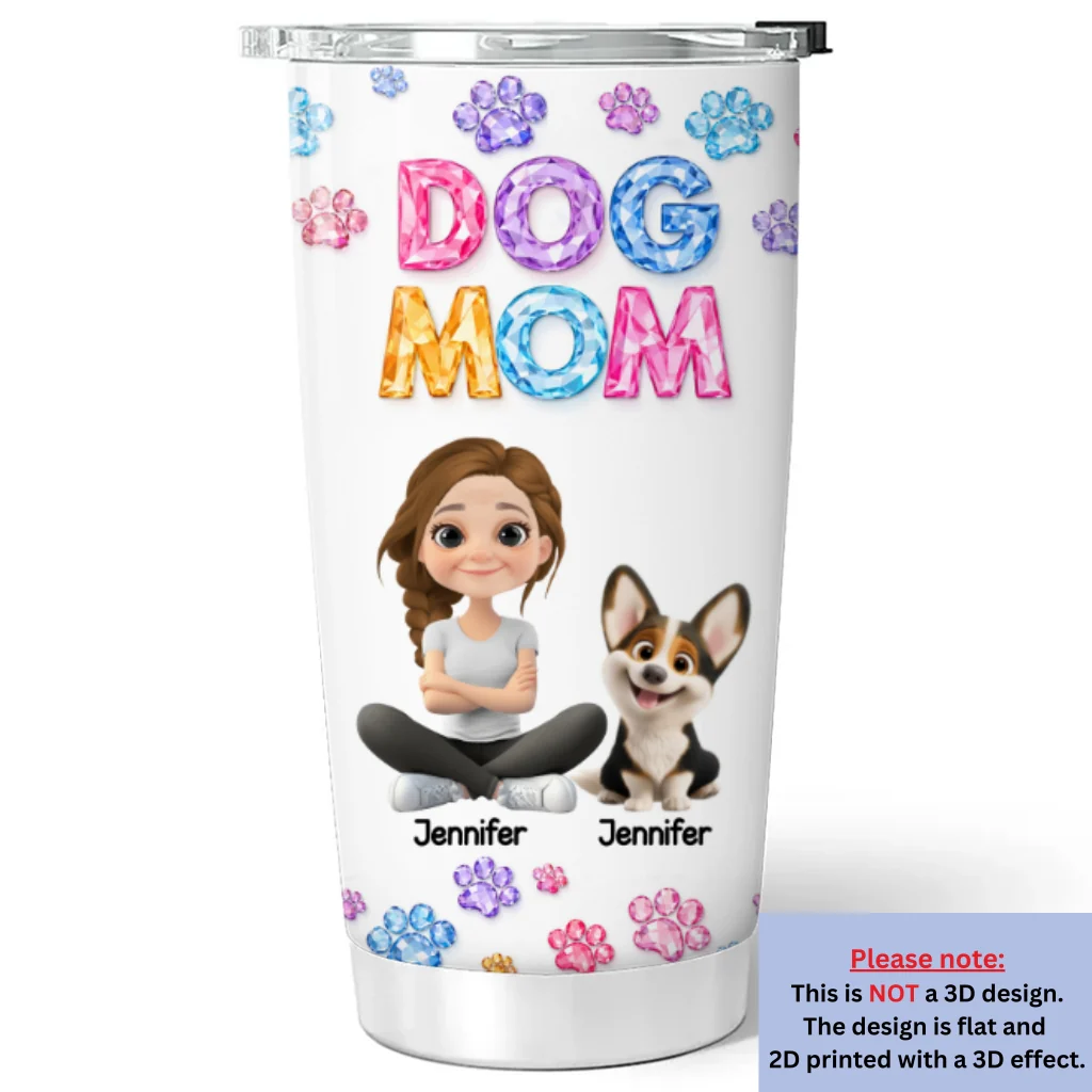 You And Me Every Day - Personalized Custom 3D Effect Tumbler - Image 6