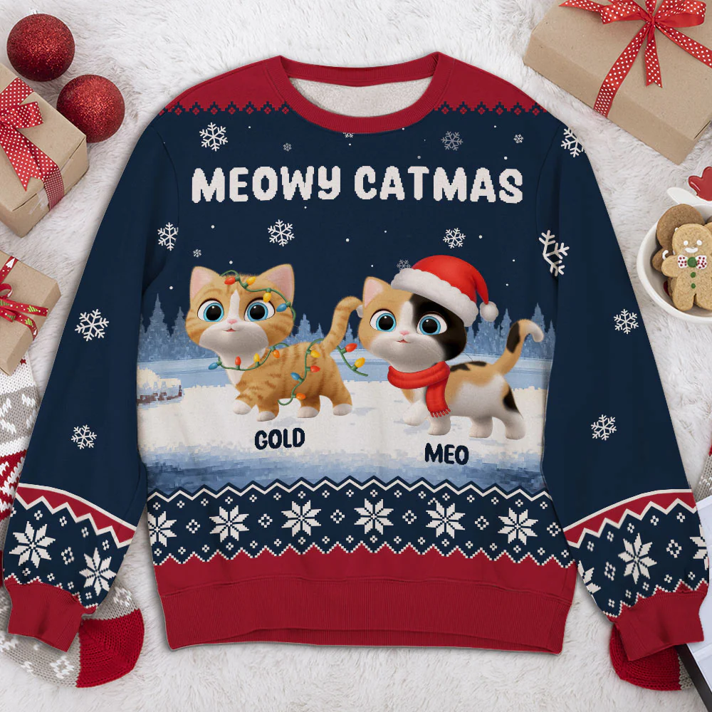 You And Me This Season - Personalized Custom All-Over-Print Sweatshirt - Image 3