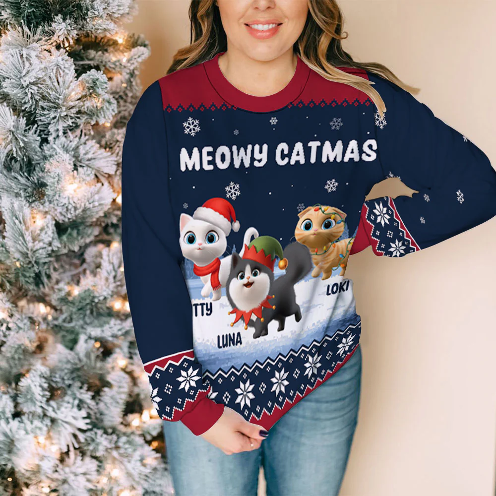 You And Me This Season - Personalized Custom All-Over-Print Sweatshirt - Image 5