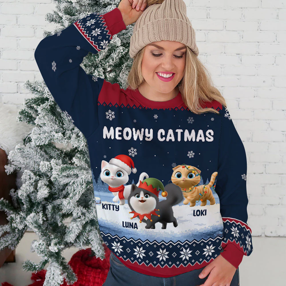 You And Me This Season - Personalized Custom All-Over-Print Sweatshirt - Image 6