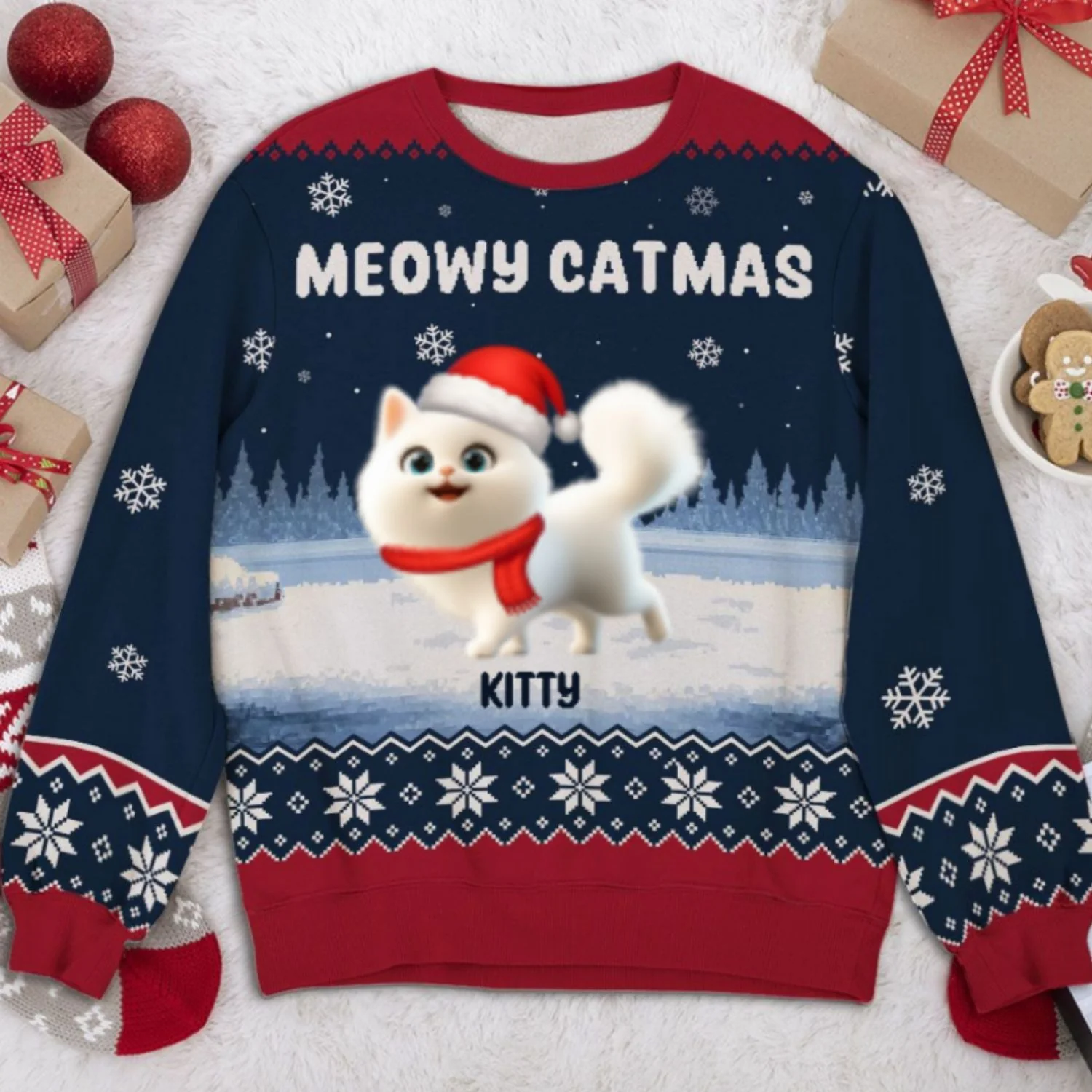 You And Me This Season - Personalized Custom All-Over-Print Sweatshirt - Image 7