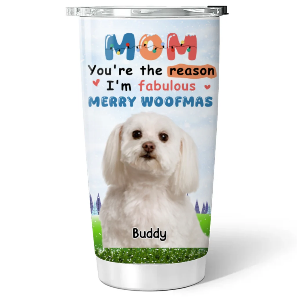 You Are Absolutely The Reason Photo - Personalized Custom Tumbler - Image 2