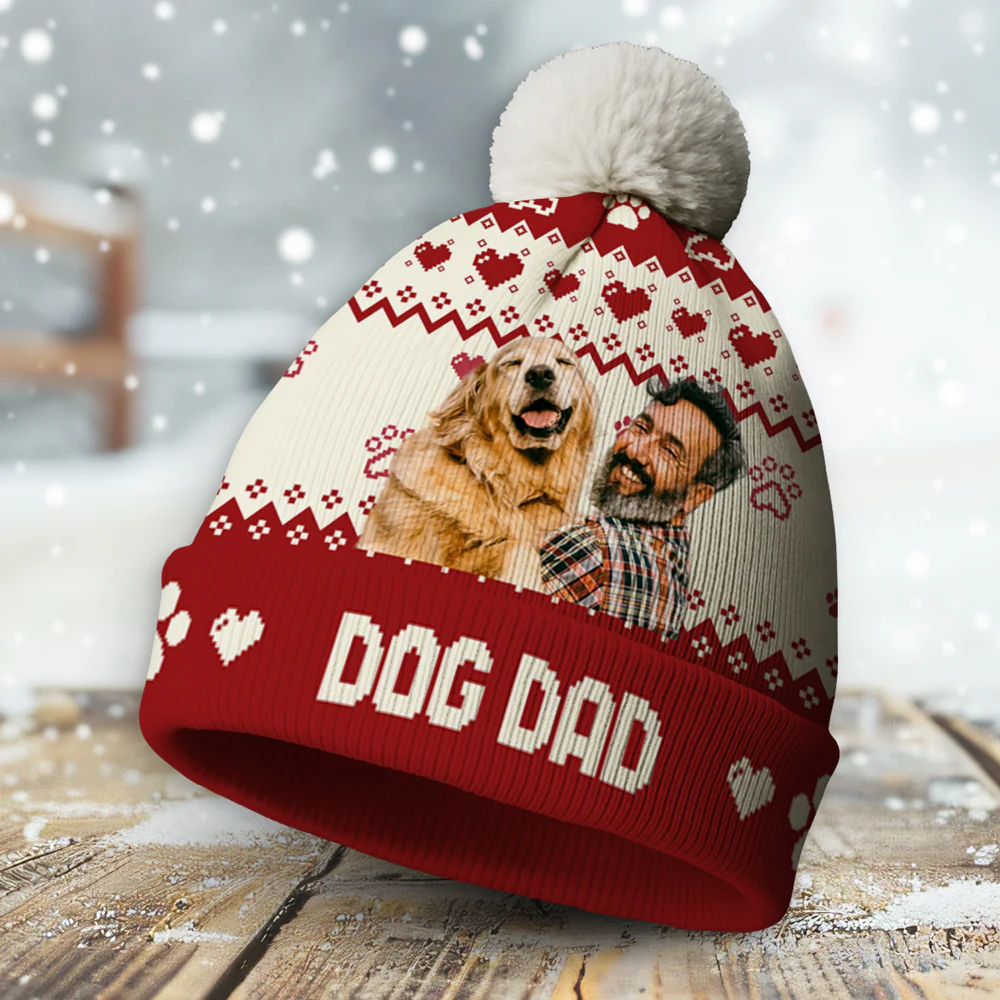 You Are Ahead All Daily Photo Ver - Personalized Custom Bobble Beanie Hat - Image 2