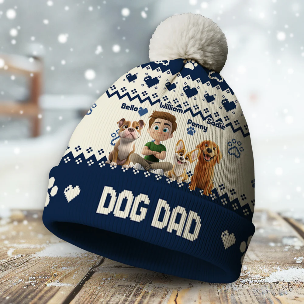 You Are Ahead All Daily Ver - Personalized Custom Bobble Beanie Hat - Image 4