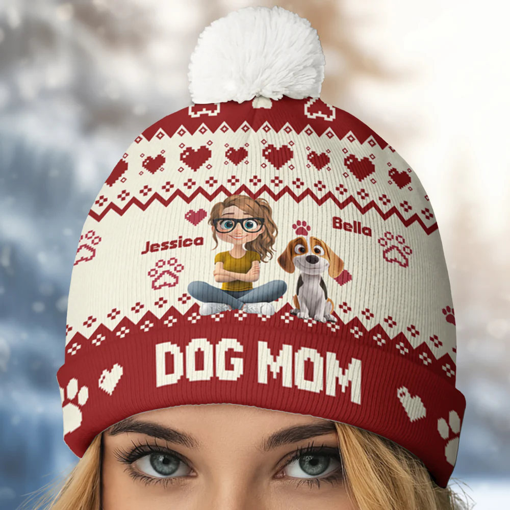 You Are Ahead All Daily Ver - Personalized Custom Bobble Beanie Hat - Image 5