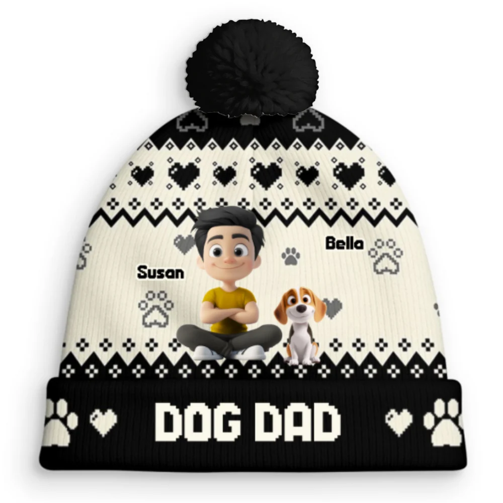 You Are Ahead All Daily Ver - Personalized Custom Bobble Beanie Hat - Image 8