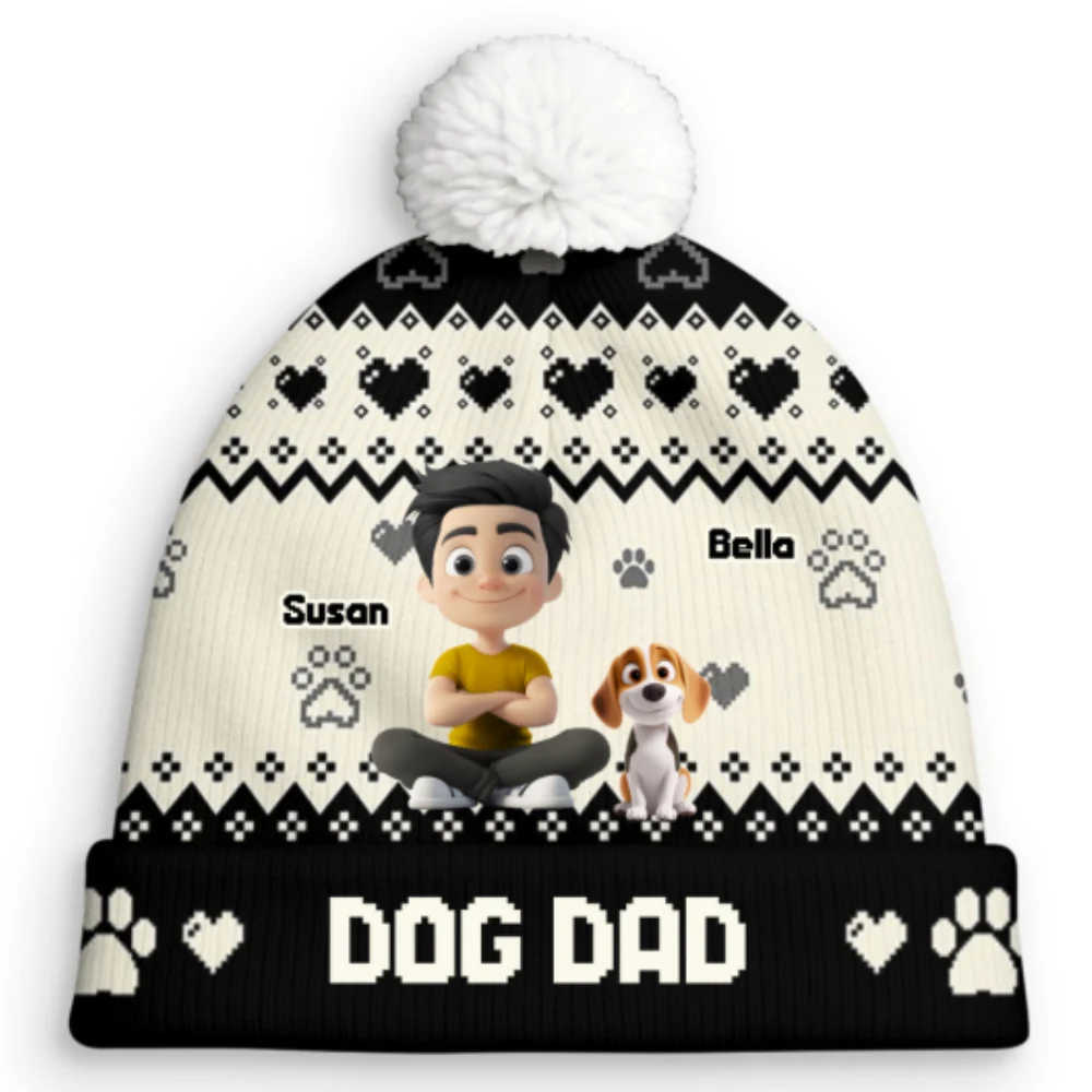 You Are Ahead All Daily Ver - Personalized Custom Bobble Beanie Hat - Image 9