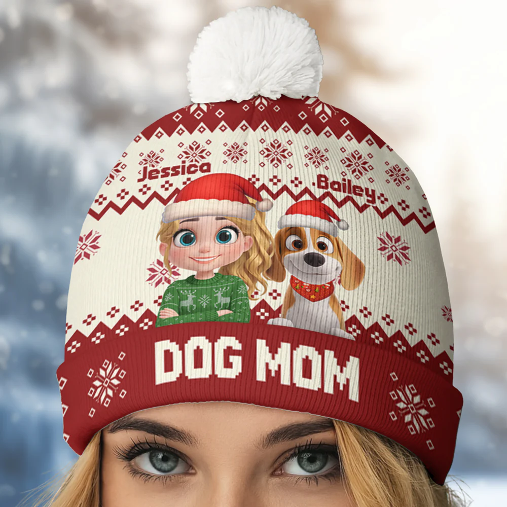 You Are Ahead All Face Ver - Personalized Custom Bobble Beanie Hat - Image 2