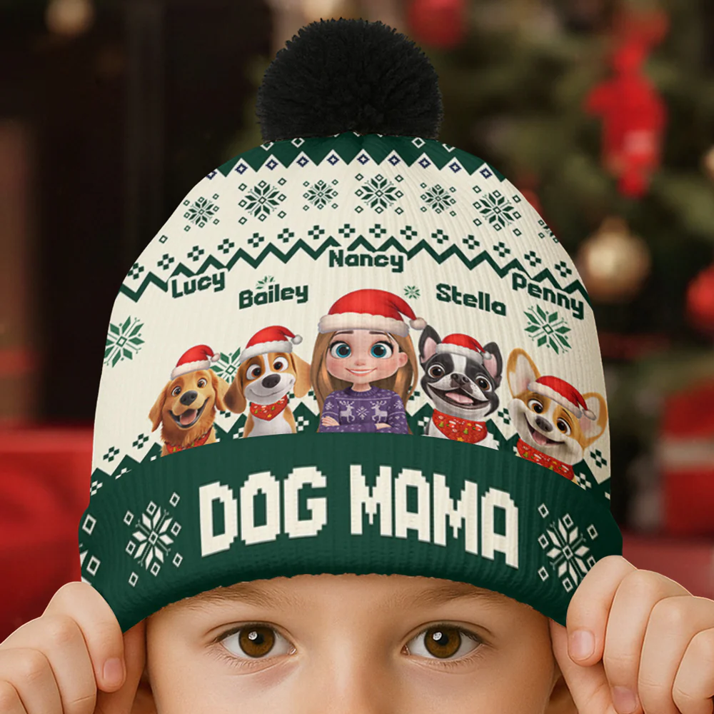 You Are Ahead All Face Ver - Personalized Custom Bobble Beanie Hat - Image 4