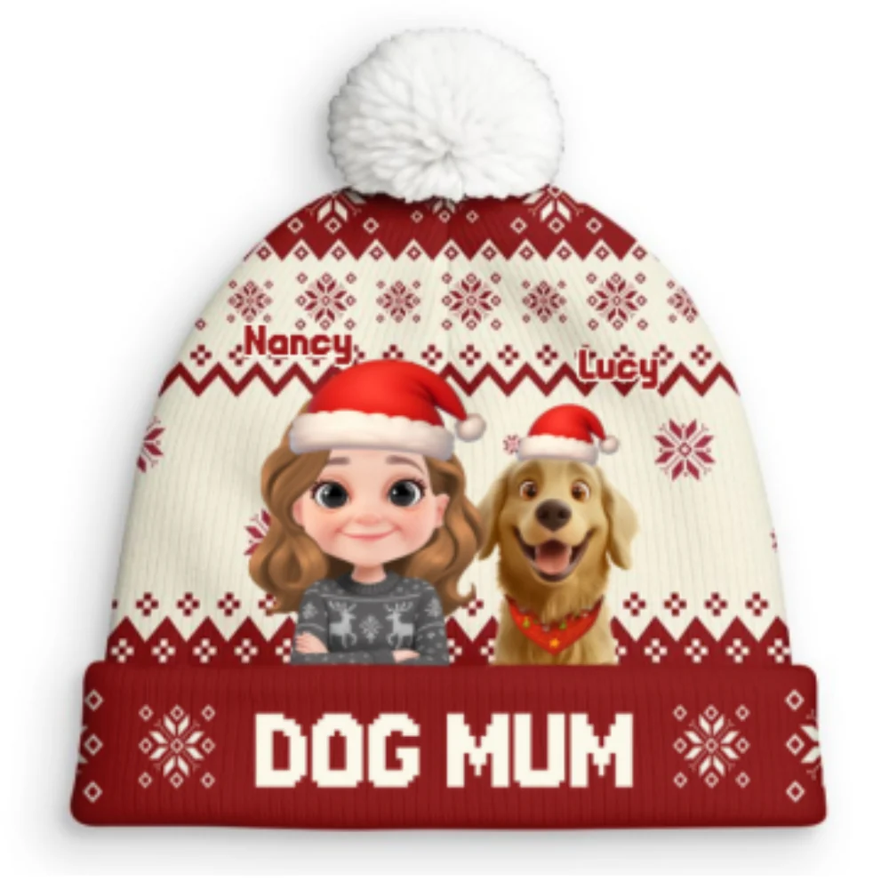 You Are Ahead All Face Ver - Personalized Custom Bobble Beanie Hat - Image 9