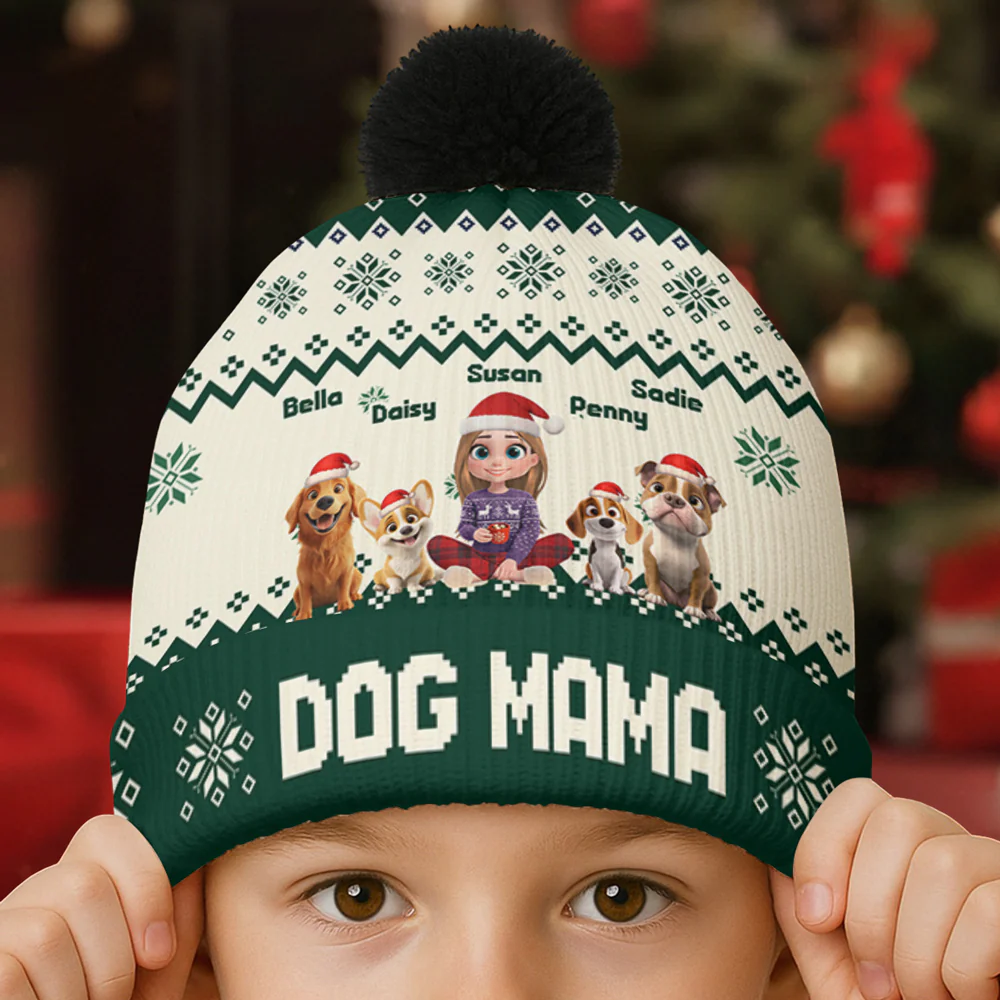 You Are Ahead All - Personalized Custom Bobble Beanie Hat - Image 4