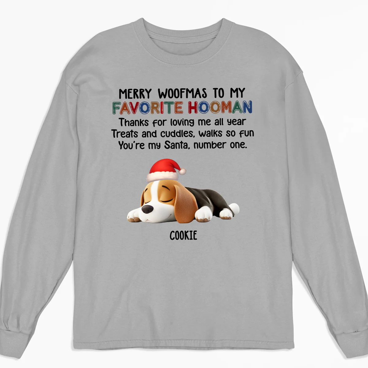 You Are My Number One - Personalized Custom Long Sleeve T-shirt