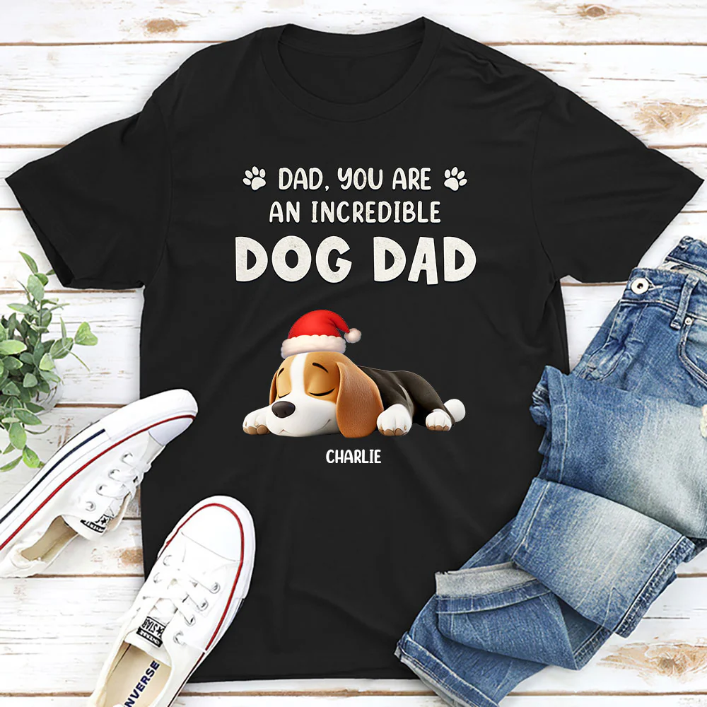 You Are Pawfect Christmas - Personalized Custom Unisex T-Shirt - Image 2