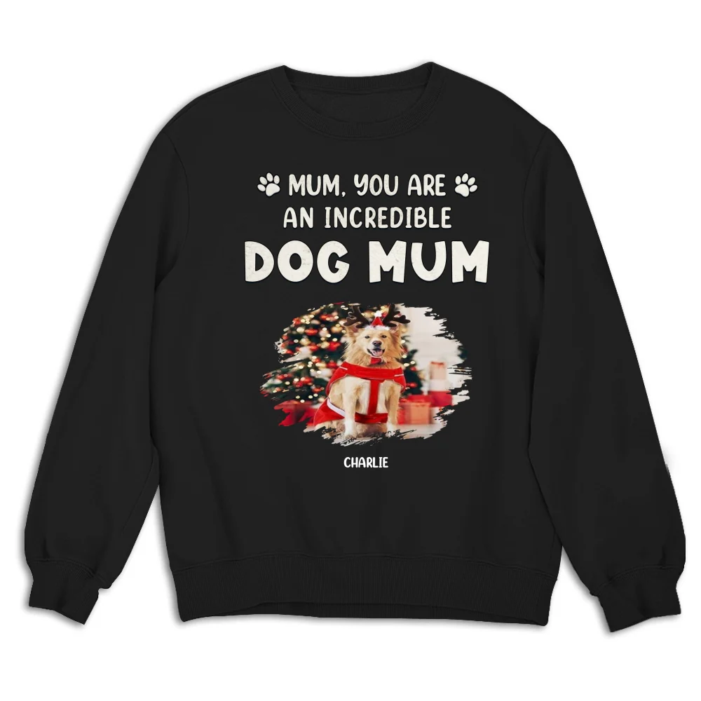 You Are Pawfect Christmas Photo - Personalized Custom Sweatshirt - Image 3
