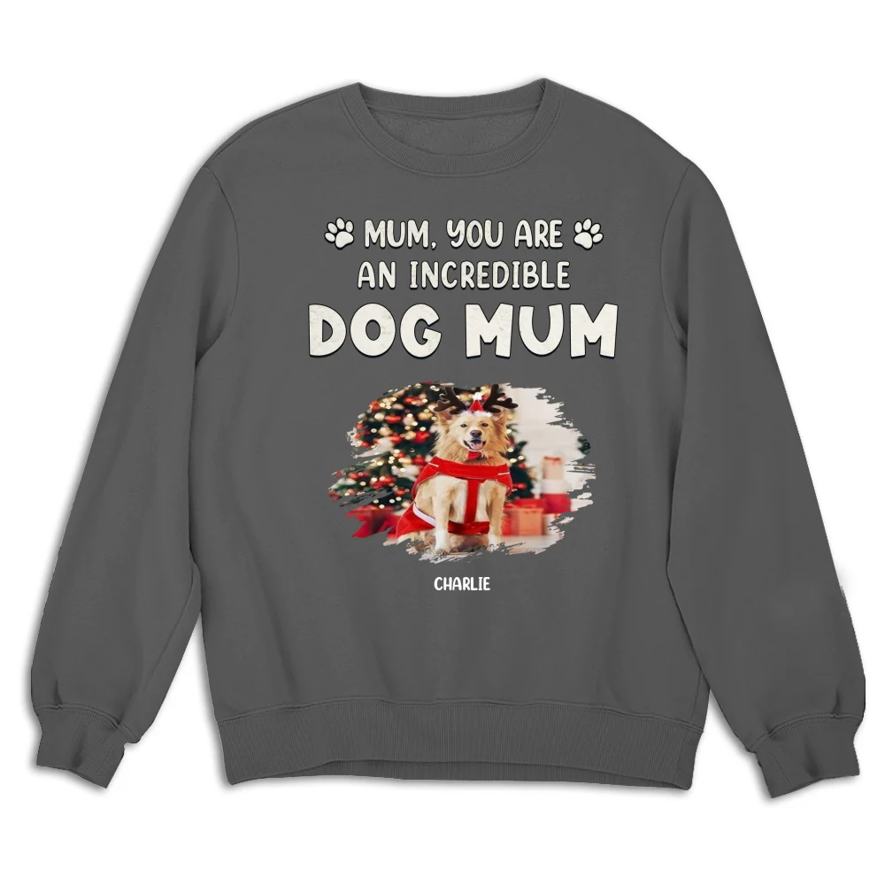 You Are Pawfect Christmas Photo - Personalized Custom Sweatshirt - Image 4