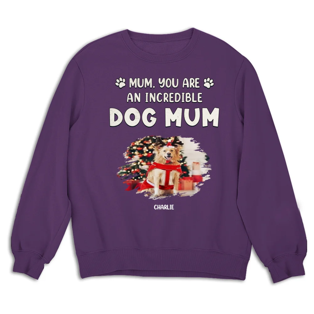 You Are Pawfect Christmas Photo - Personalized Custom Sweatshirt - Image 7