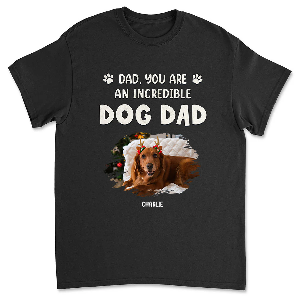 You Are Pawfect Christmas Photo - Personalized Custom Unisex T-Shirt