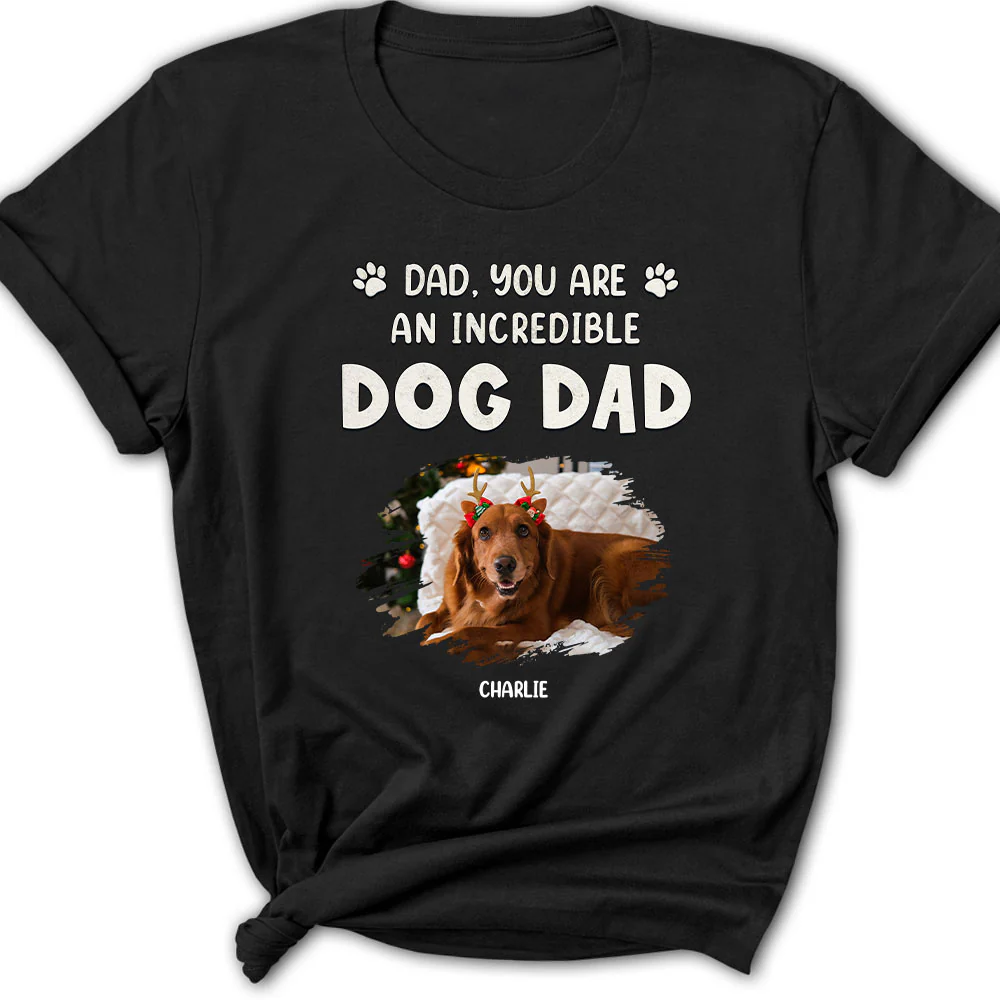 You Are Pawfect Christmas Photo - Personalized Custom Women's T-Shirt