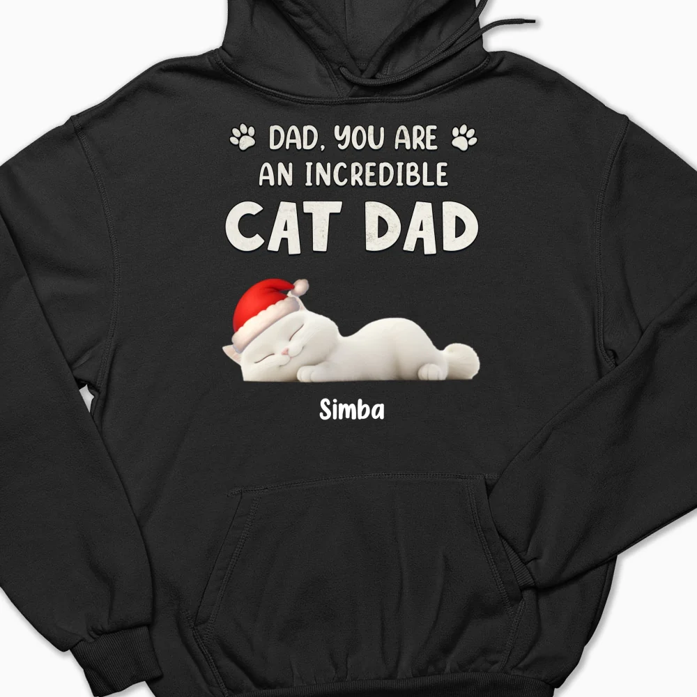 You Are Pawfect Christmas Ver Cat - Personalized Custom Hoodie - Image 7