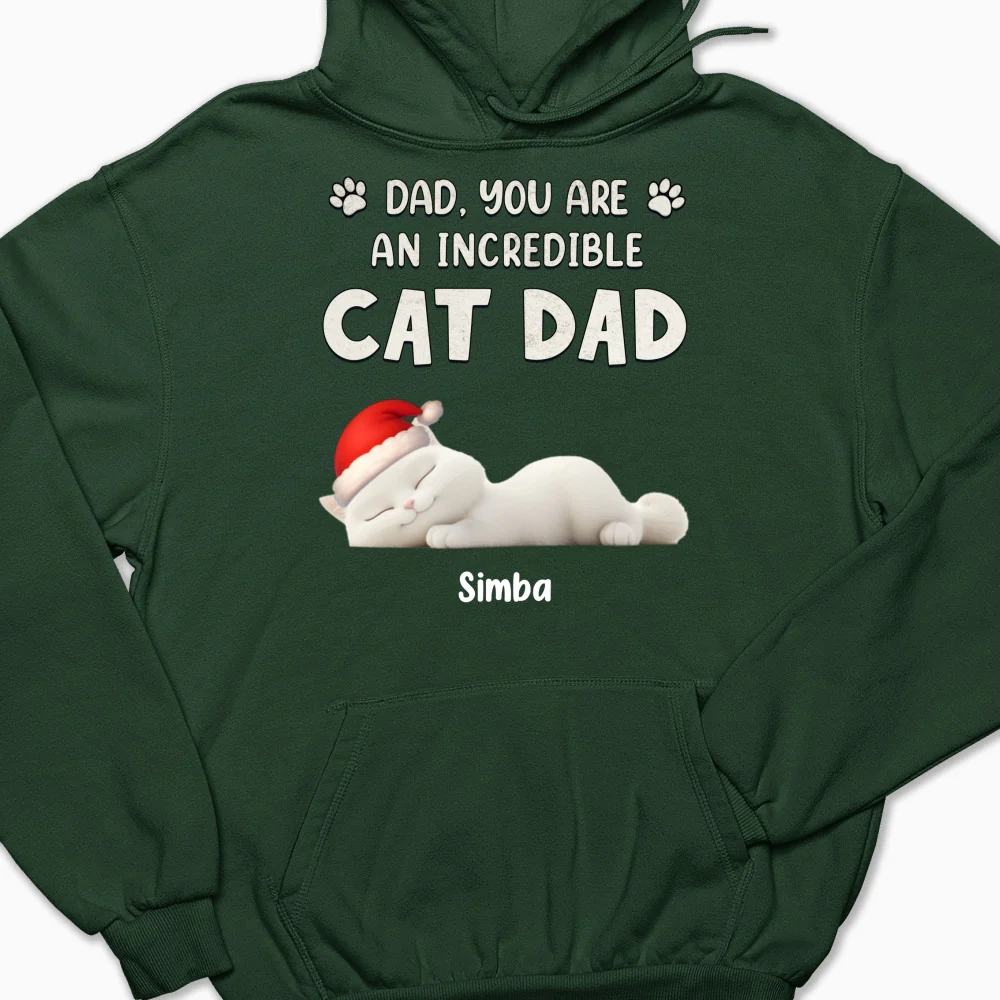 You Are Pawfect Christmas Ver Cat - Personalized Custom Hoodie - Image 8