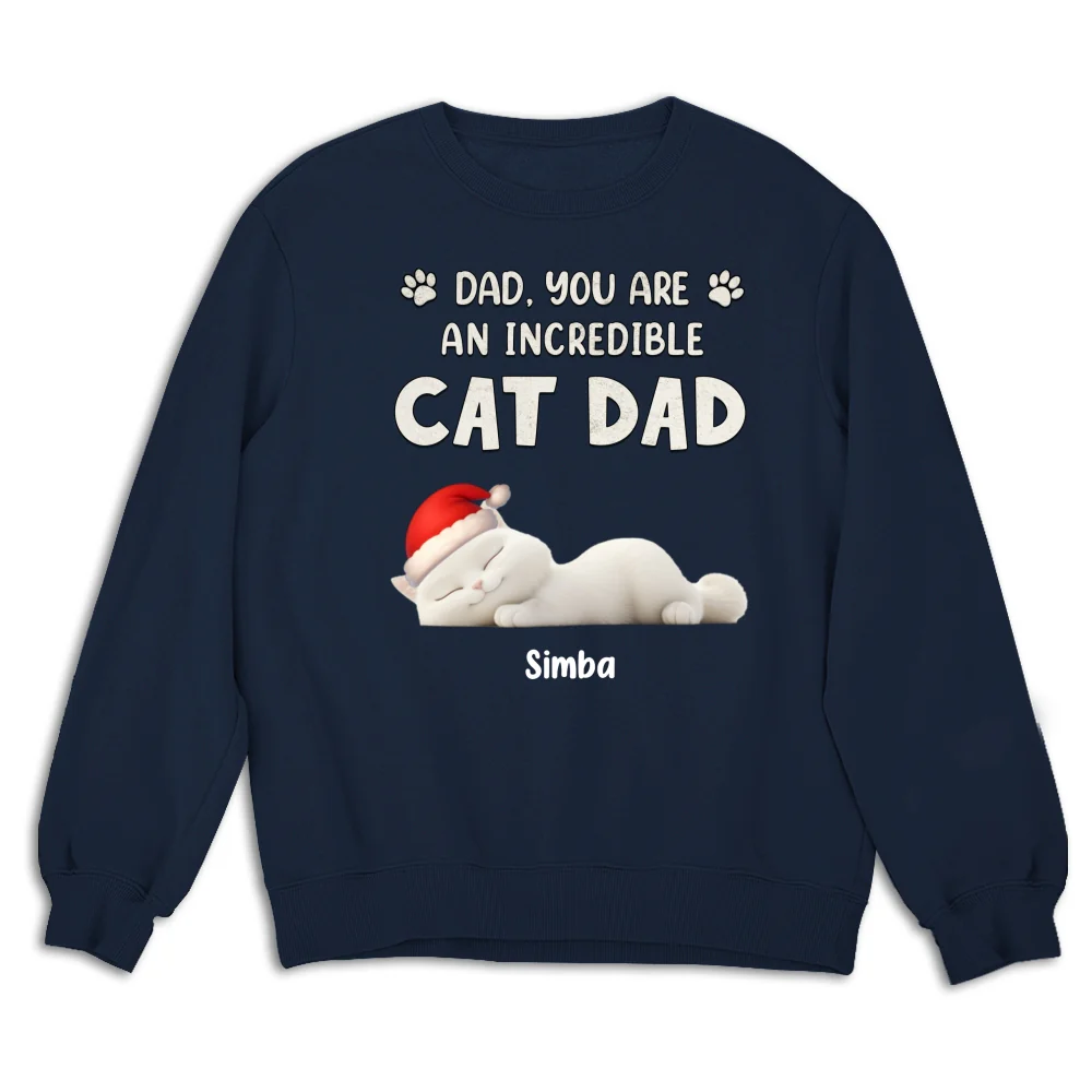 You Are Pawfect Christmas Ver Cat - Personalized Custom Sweatshirt - Image 6