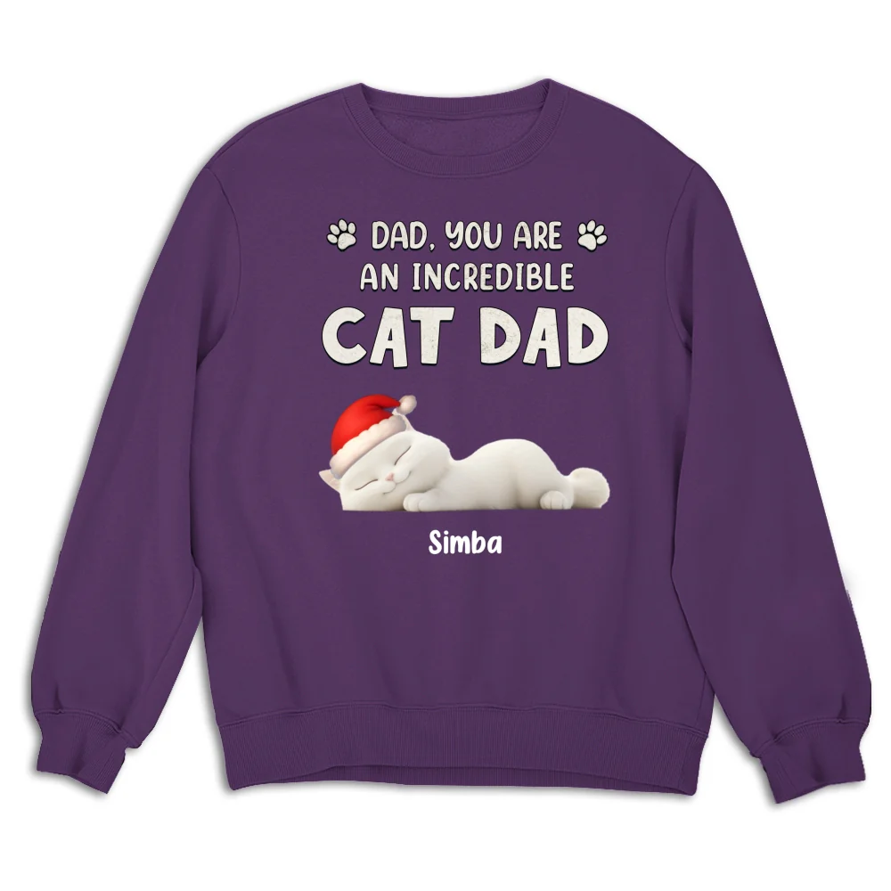 You Are Pawfect Christmas Ver Cat - Personalized Custom Sweatshirt - Image 7