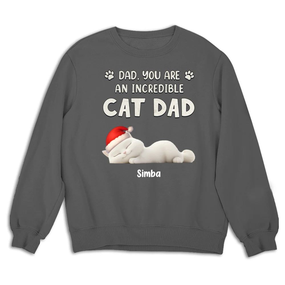 You Are Pawfect Christmas Ver Cat - Personalized Custom Sweatshirt - Image 8