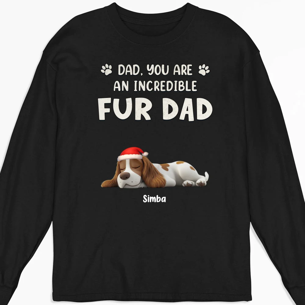 You Are Pawfect Christmas Ver Pet - Personalized Custom Long Sleeve T-Shirt - Image 4