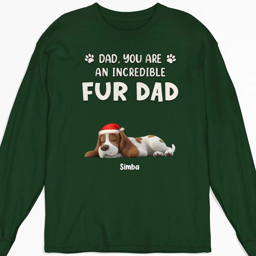 You Are Pawfect Christmas Ver Pet - Personalized Custom Long Sleeve T-Shirt - Image 6