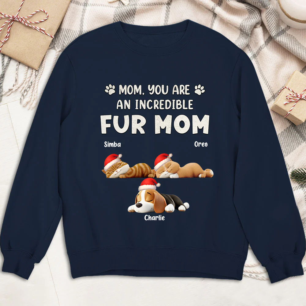 You Are Pawfect Christmas Ver Pet - Personalized Custom Sweatshirt - Image 2