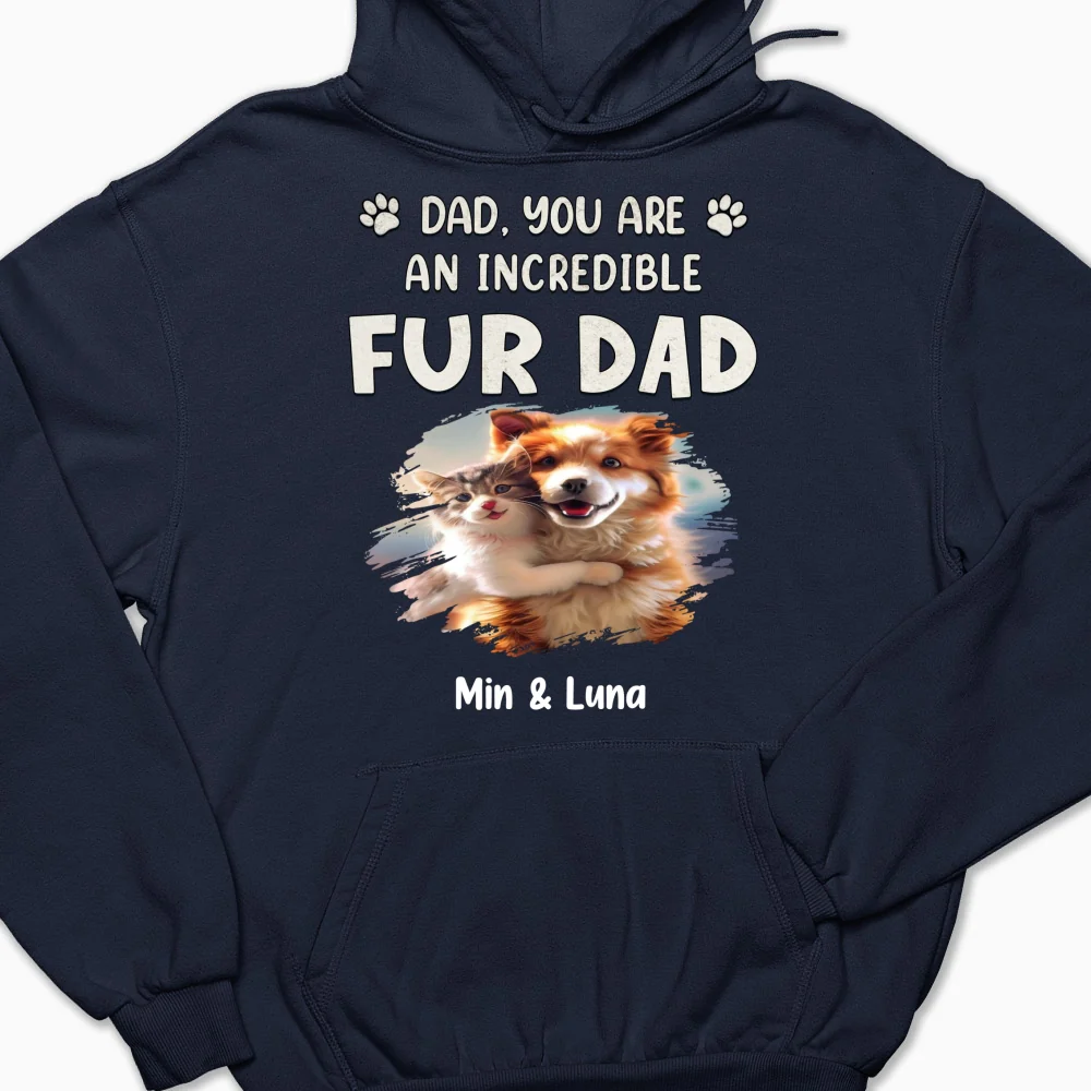 You Are Pawfect Christmas Ver Pet Photo - Personalized Custom Hoodie - Image 4