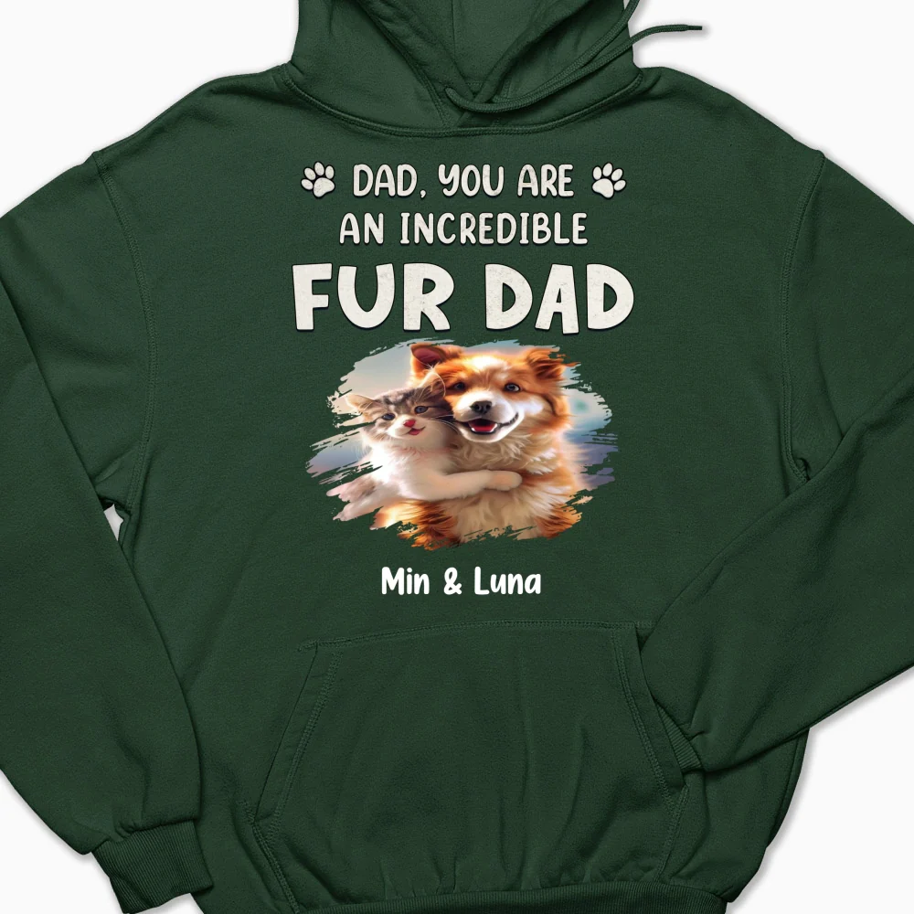 You Are Pawfect Christmas Ver Pet Photo - Personalized Custom Hoodie - Image 6