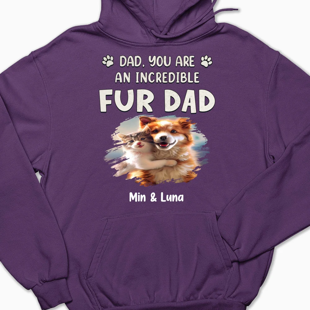 You Are Pawfect Christmas Ver Pet Photo - Personalized Custom Hoodie - Image 7