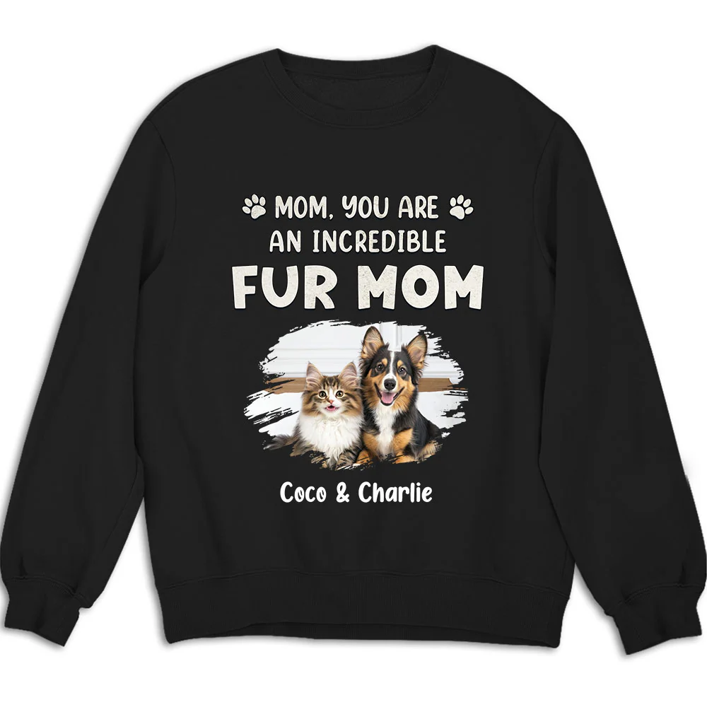 You Are Pawfect Christmas Ver Pet Photo - Personalized Custom Sweatshirt