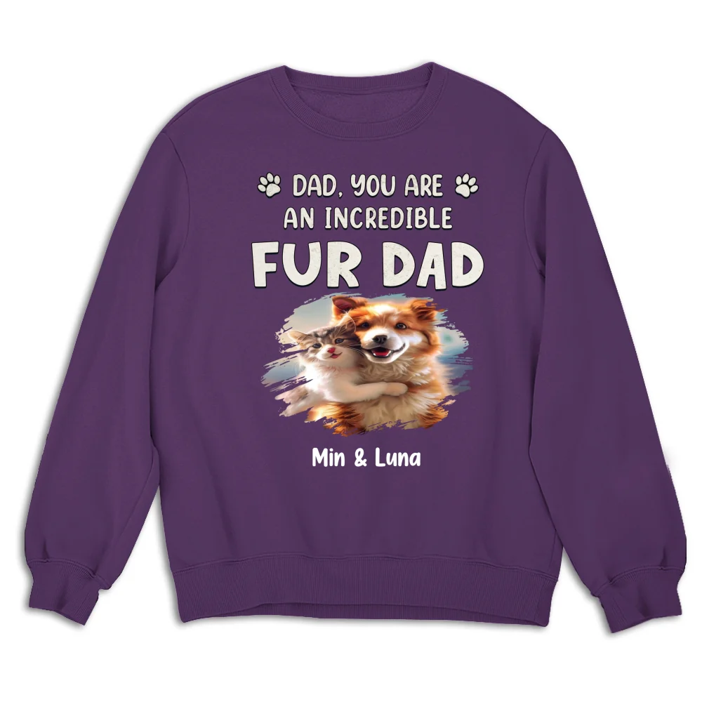 You Are Pawfect Christmas Ver Pet Photo - Personalized Custom Sweatshirt - Image 6