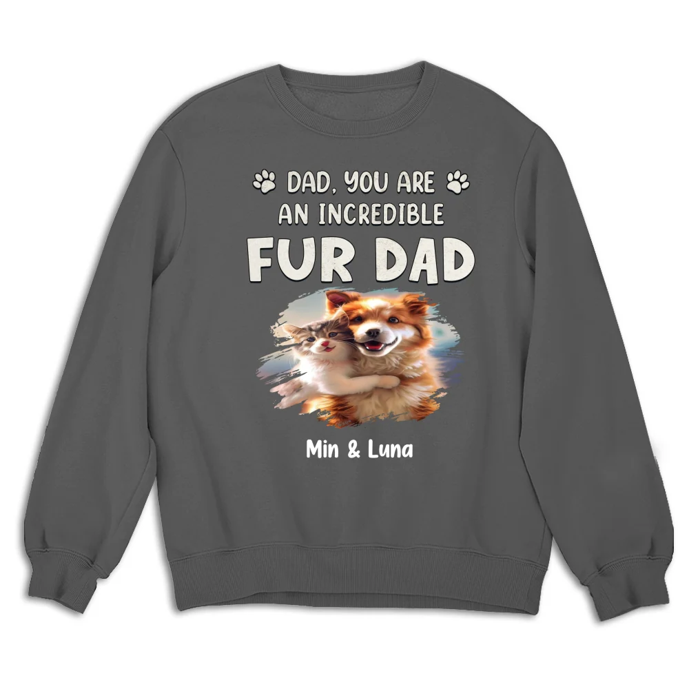 You Are Pawfect Christmas Ver Pet Photo - Personalized Custom Sweatshirt - Image 7
