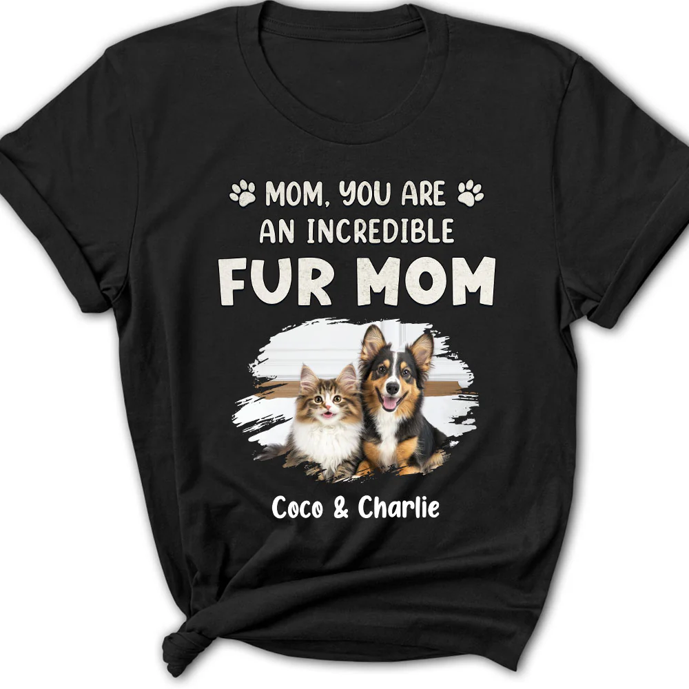 You Are Pawfect Christmas Ver Pet Photo - Personalized Custom Women's T-Shirt